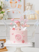 Vilinski vrh torte Anđeoski ukrasi za torte Party Cvijet Vilinska figurica Ukrasi za pečenje Svadbeni pokloni Dekoracije za rođendan djevojaka