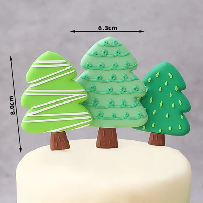 Decoratune pentru tort din pădure Sărbători pentru animale Coș de bambus Vulpe Arici Cupcake Topper Iepure Figură Păpușă Favoruri de naștere pentru copii