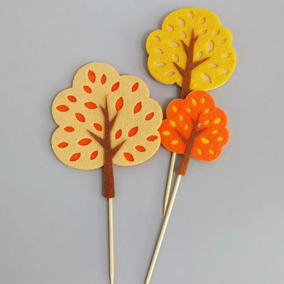 Decoratune pentru tort din pădure Sărbători pentru animale Coș de bambus Vulpe Arici Cupcake Topper Iepure Figură Păpușă Favoruri de naștere pentru copii