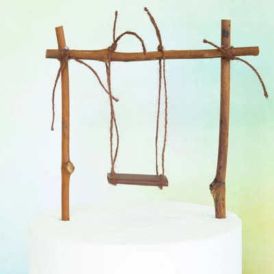 Decoratune pentru tort din pădure Sărbători pentru animale Coș de bambus Vulpe Arici Cupcake Topper Iepure Figură Păpușă Favoruri de naștere pentru copii