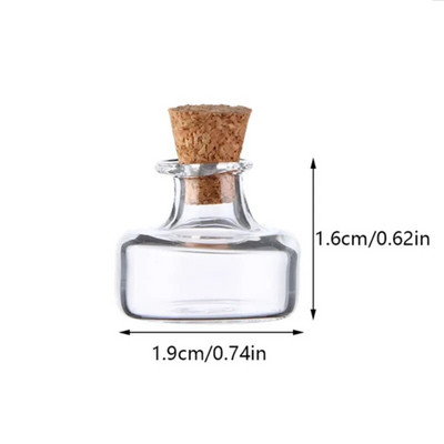 1:12 Nukumaja miniatuurne hoiupaak korkkaanega klaaspudel Mini pisike purk lillevaasid mudel Mänguasjad Nukumaja sisekujundus Juurdepääs