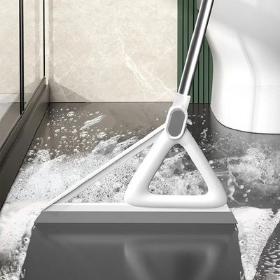 Домашна вълшебна метла, вътрешна мултифункционална тоалетна, чистачка за стъклен под в баня, силиконова метла