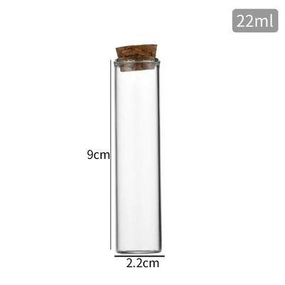 5–30 ml läbipaistvast klaasist minipudelid korgikorgiga väikesed purgid jõulupulmade sünnipäevade kaunistamiseks