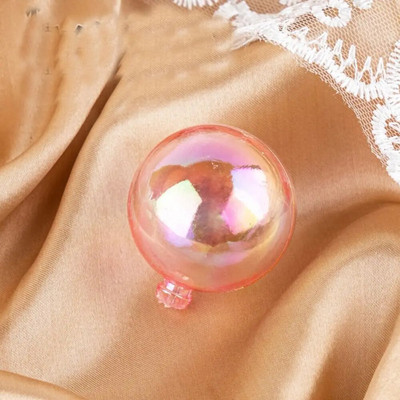 6 vnt Spalvingi skaidrūs rutuliukai tortų gabalėliai Balls Cake tortų įdėklai, skirti vestuvių gimtadienio dekoravimui