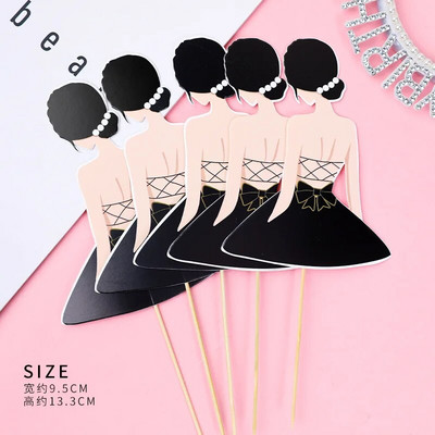 Nauja vestuvinė moteriška suknelė Keksiukas Nugaros šilko marlės sijonas Tortas Tortas Mergaitės gimtadienio torto papuošimai Vestuvių reikmenys