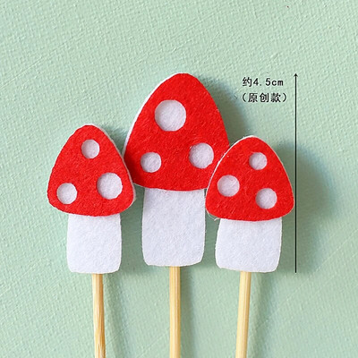 Küpsetuskoogikaunistus Tüdruk Hundi Seenemaja Viljapuu Jänku Palju õnne sünnipäevaks Tort Topper Nukk Kaardi Aksessuaarid