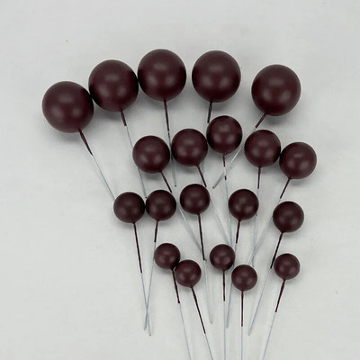 20 tk tordipallide komplekt, 2–4 cm, meisterdamine sünnipäevaks pulmakoogi kaunistuspidu. Tähistage kooki sädelevad pallid jõulukaunistusega