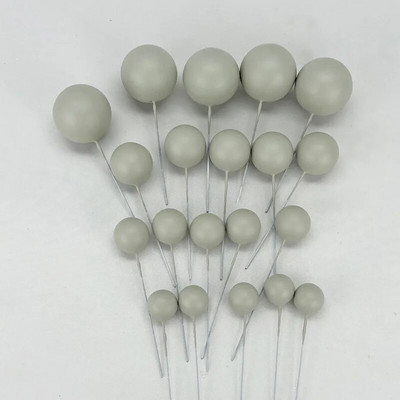 20 tk tordipallide komplekt, 2–4 cm, meisterdamine sünnipäevaks pulmakoogi kaunistuspidu. Tähistage kooki sädelevad pallid jõulukaunistusega