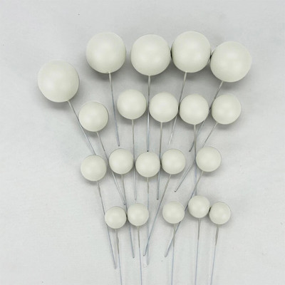 20 tk tordipallide komplekt, 2–4 cm, meisterdamine sünnipäevaks pulmakoogi kaunistuspidu. Tähistage kooki sädelevad pallid jõulukaunistusega