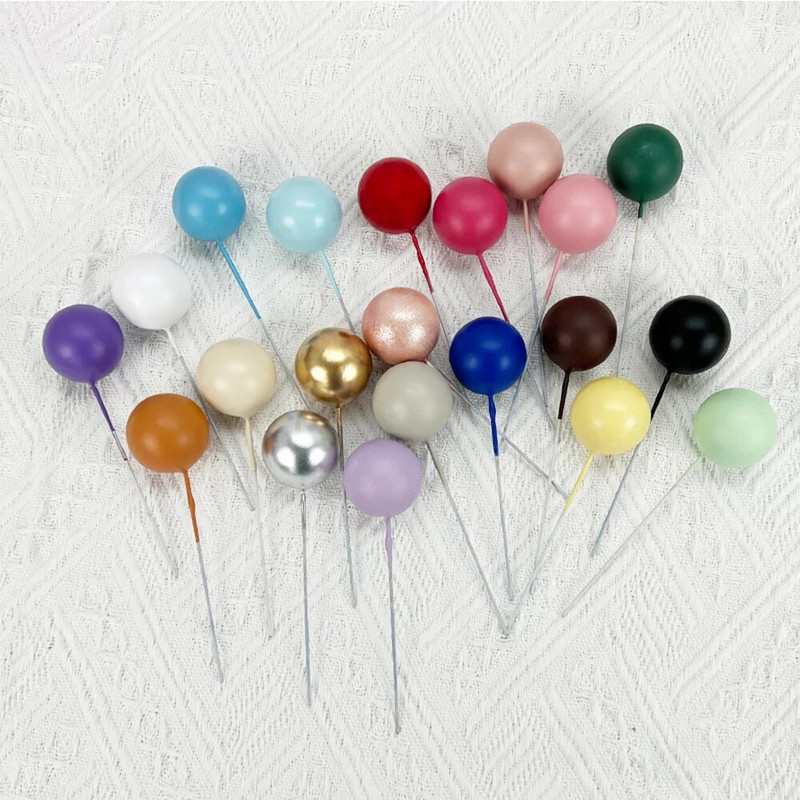 20 tk tordipallide komplekt, 2–4 cm, meisterdamine sünnipäevaks pulmakoogi kaunistuspidu. Tähistage kooki sädelevad pallid jõulukaunistusega