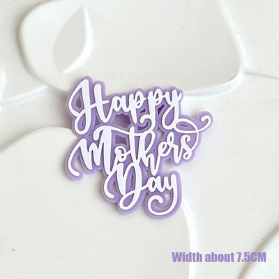 10 tk Glitter Head emadepäeva koogikatted akrüülpeegel, roosa tassikoogi pealistükk Süda Parimad MOM peokoogide magustoidu kaunistused