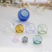 1/2X klaasist maakera kattega ripats, lillede vaherõngas, kõrvarõngaste jaoks käevõru kaelakee tuulekella ehete valmistamisel isetegemise leidmise tarvik