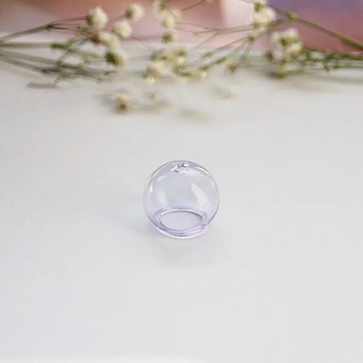 1/2X klaasist maakera kattega ripats, lillede vaherõngas, kõrvarõngaste jaoks käevõru kaelakee tuulekella ehete valmistamisel isetegemise leidmise tarvik