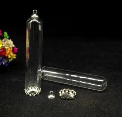 3tk 60*12mm Kvaliteetne kellukepurgi torukujuline pitsialusega 6mm korgiga klaasviaal ripats isetehtud klaaspudeli kaanega kuppelkonteiner