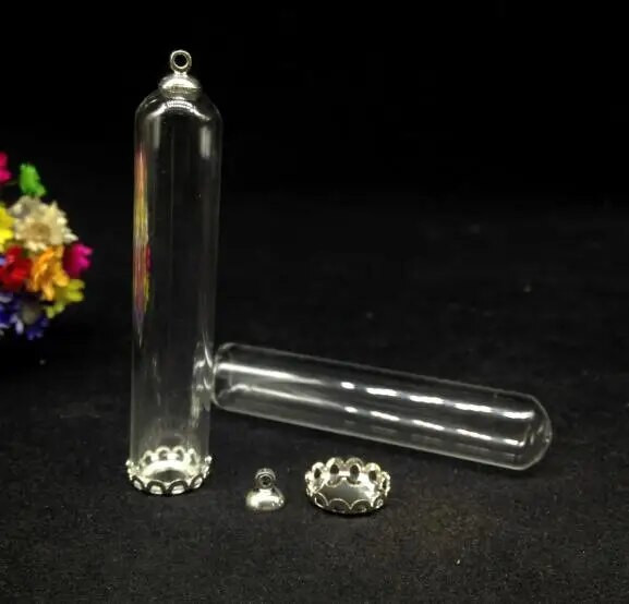 3tk 60*12mm Kvaliteetne kellukepurgi torukujuline pitsialusega 6mm korgiga klaasviaal ripats isetehtud klaaspudeli kaanega kuppelkonteiner