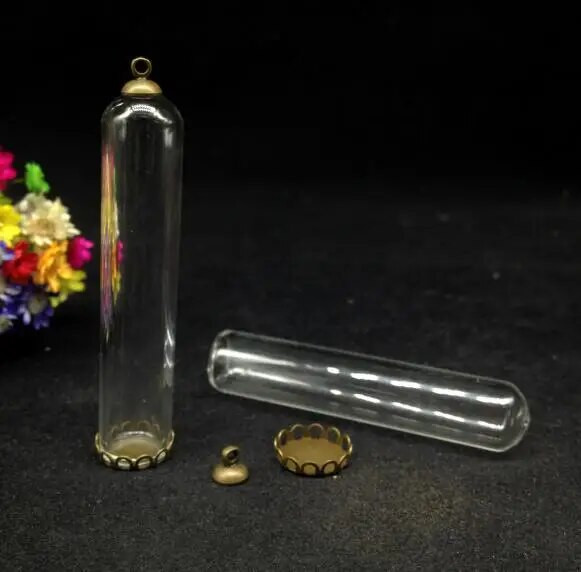 3tk 60*12mm Kvaliteetne kellukepurgi torukujuline pitsialusega 6mm korgiga klaasviaal ripats isetehtud klaaspudeli kaanega kuppelkonteiner