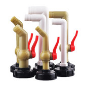 Filtripress S60X6 IBC paagi adapter aiavooliku kraan pikendada pistikut paagi adapter aiavooliku muda töötlemine