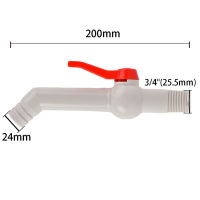 Filtripress S60X6 IBC paagi adapter aiavooliku kraan pikendada pistikut paagi adapter aiavooliku muda töötlemine