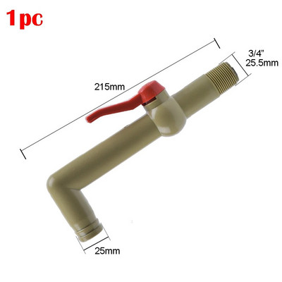 Filtripress S60X6 IBC paagi adapter aiavooliku kraan pikendada pistikut paagi adapter aiavooliku muda töötlemine