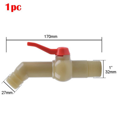 Filtripress S60X6 IBC paagi adapter aiavooliku kraan pikendada pistikut paagi adapter aiavooliku muda töötlemine