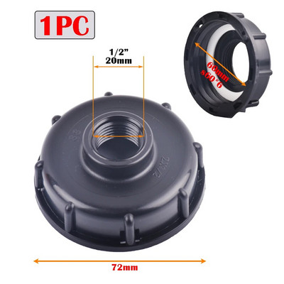 Filtripress S60X6 IBC paagi adapter aiavooliku kraan pikendada pistikut paagi adapter aiavooliku muda töötlemine