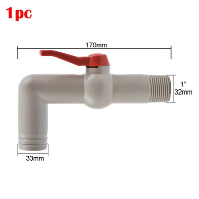 Filtripress S60X6 IBC paagi adapter aiavooliku kraan pikendada pistikut paagi adapter aiavooliku muda töötlemine
