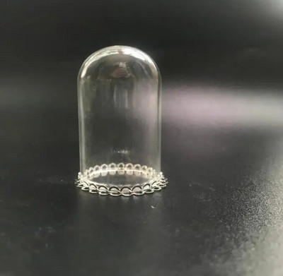 3tk 50*30mm läbipaistvast torust klaasist maakera pudel puidust ja metallist topeltpitsist aluskomplekt klaasviaali kate kuppel klaaspudeli armsad võlusid