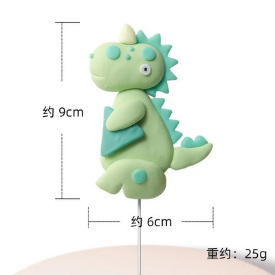 Dinoszaurusz születésnapi torta dekoráció lovagló sárkány baba születésnapi torta topper gyerekeknek boldog dzsungel Dino születésnapi parti dekoráció