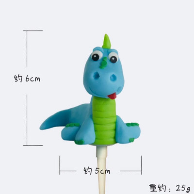 Dinoszaurusz születésnapi torta dekoráció lovagló sárkány baba születésnapi torta topper gyerekeknek boldog dzsungel Dino születésnapi parti dekoráció