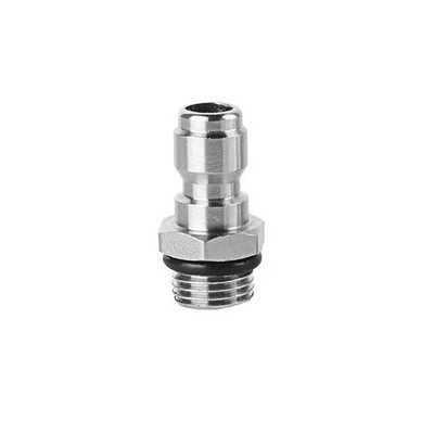 Mjedeni konektor za visokotlačni perač, adapter za pranje 1/4" ženski brzi spoj s navojem M14*1,5