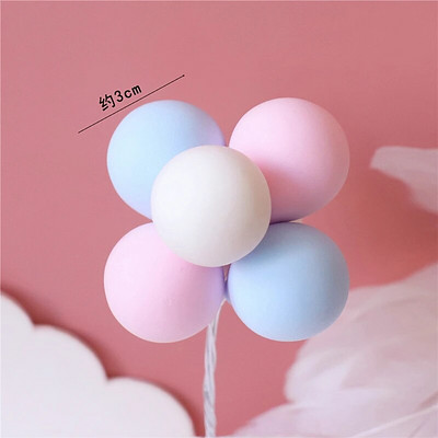 Aranyos rózsaszín lány tortadíszítő puha Taupo pont masni eper Játékos gyerekek baba plug-in party desszert torta dekoráció öltöztetős