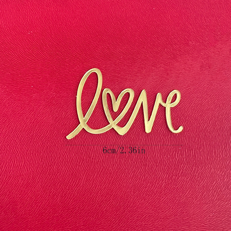 5 tk/komplekt Head Ystävänpäivä Tassikoogi pealistükid Stiil Armastus Südamemärgistus Akrüülist Koogipealne Pulmapeo Magustoidu kaunistus