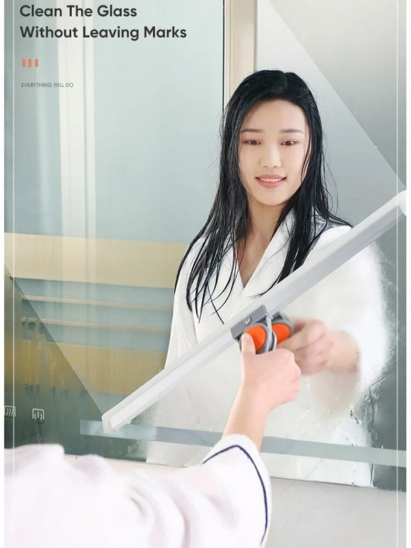 JOYBOS Magic šluota Silikoninis grandiklis Valymas Valytuvas stiklo ir veidrodžio grandiklis Vonios kambarys Automobilio langų valymas Valytuvas Buitinė Nauja
