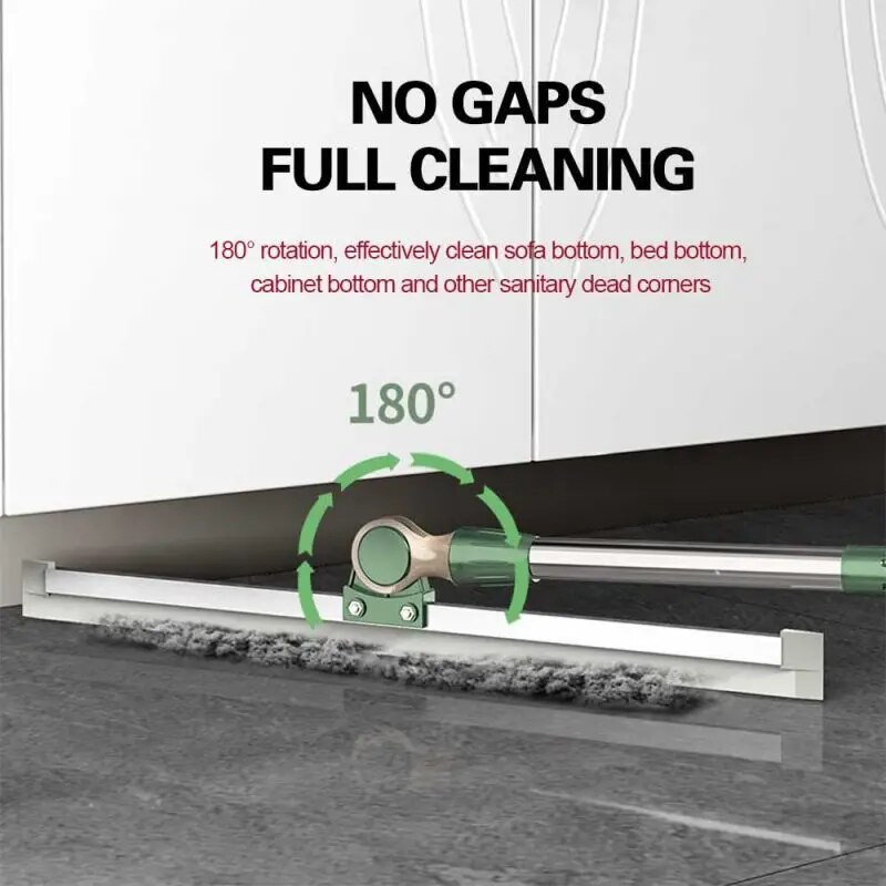 Mintiml® Professzionális Állítható Varázsseprű Ablaktisztító Vízlehúzó Törlő Gumi Seprő Padló- és Ablaktisztítóhoz 130cm