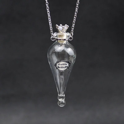 1/2X Magic Glass Wishing Triiviv pudel korgist võlujook Lucky Bottle Transfer Amulett DIY kaelakee paarile Pühade Ripats Kingitus