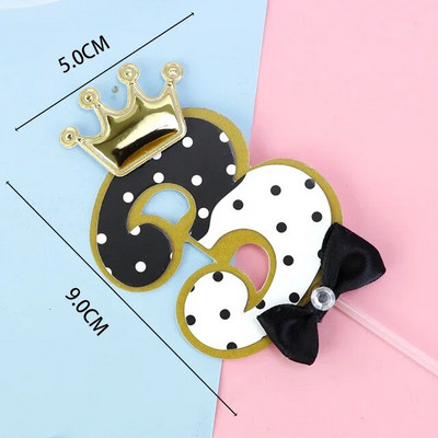 Új aranyos főnök Boldog születésnapi torta topper rajzfilm Baby Boy Cupcake Topper Baby Shower Fiúk Gyerekek születésnapi tortadíszek