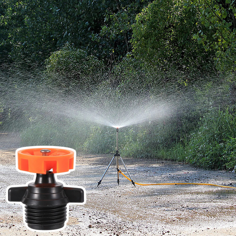 360 fokban forgatható öntözőfúvóka forgó locsológép kerti pázsit öntözése 1/2 hüvelykes külső menetes automatikus forgó öntöző