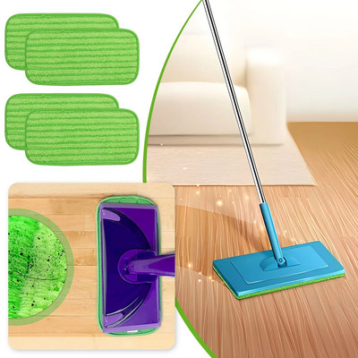 Suitable WetJet Reusable Mop Pad Dry And Wet Mop Cloth Fiber Pad Replacement