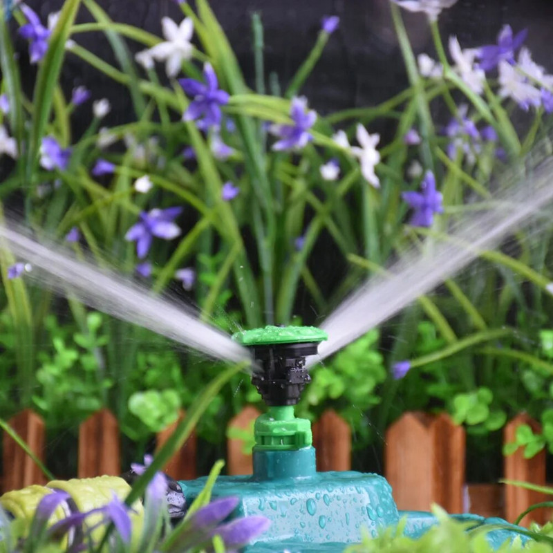 1/2" vyriško sriegio automatiniai besisukantys purkštuvų purkštukai, skirti sodo laistymui, vejai šiltnamio ūkiui