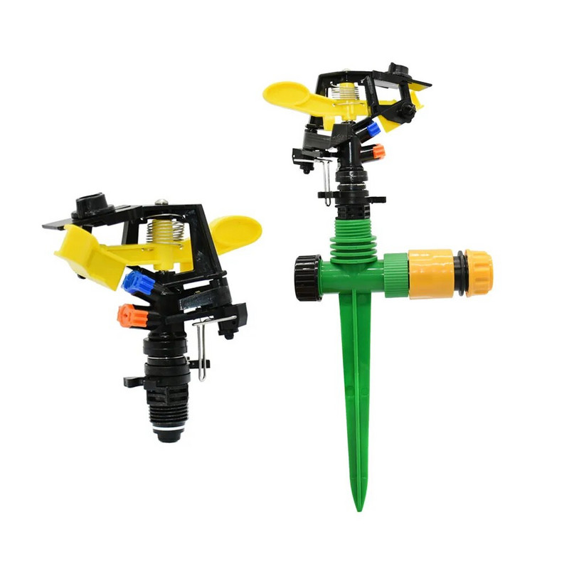 1/2" vyriško sriegio automatiniai besisukantys purkštuvų purkštukai, skirti sodo laistymui, vejai šiltnamio ūkiui