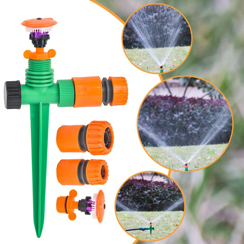 360 kraadi pöörlevad vihmutid, 1/2" isane keermega pihustid, aia, põllumajandus, niisutusvihmutid kastmiseks ja kastmiseks
