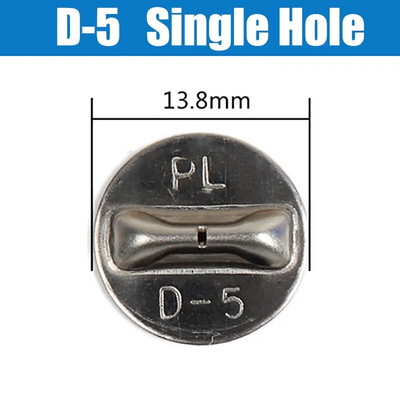 Mezőgazdasági 0,3-0,5 mm-es kimenet cserélhető szórólap nagynyomású szórópisztoly fúvóka rozsdamentes acél növényvédő szerelvények