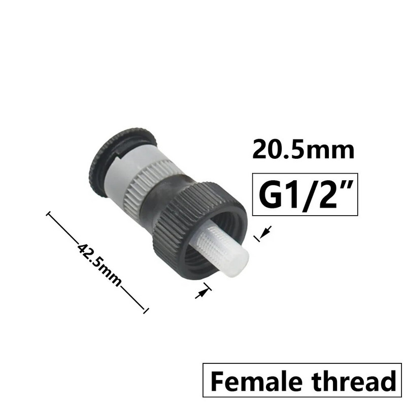 Vrtne prskalice za raspršivanje vode s 1/2" navojem 0~360 stupnjeva Alat za navodnjavanje vrtova, parkova, trava, travnjaka