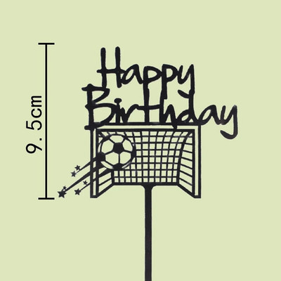 Labdarúgás Kosárlabda Tortafestő fiú boldog születésnapot tortafestő babák zuhany születésnapi parti dekoráció fiú sport tematikus parti kellék