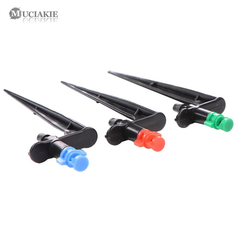 MUCIAKIE 20 buc. Duze de aburire 90/180/360 de grade pe țăruș de 10,7 cm 1/4 inchi Sprinklere de irigare pentru grădină pentru agricultură