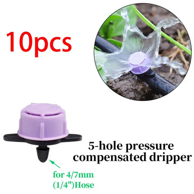 Reguleeritav 1/4-tolline tilgutiga kastmisvihmut, mikrotilguti kastmisvihmut kastmissüsteemi jaoks