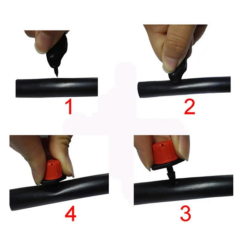 Reguleeritav 1/4-tolline tilgutiga kastmisvihmut, mikrotilguti kastmisvihmut kastmissüsteemi jaoks