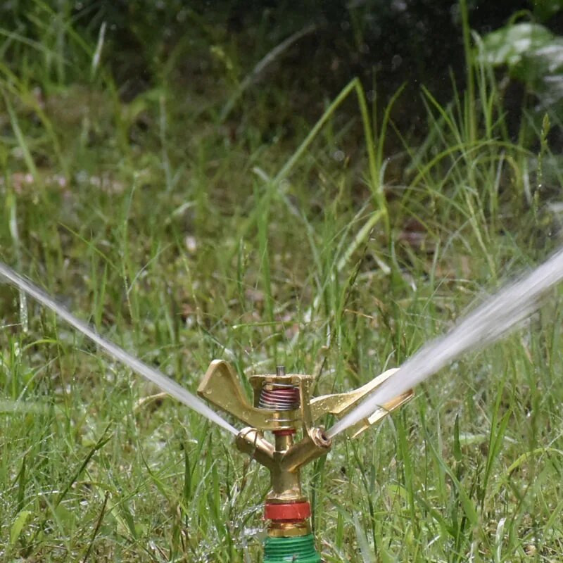1/2 3/4 inča muška legura cinka, rotirajuća klackalica, mlaznica za prskanje vode od 360 stupnjeva, prskalica za navodnjavanje vrta, 1 kom.