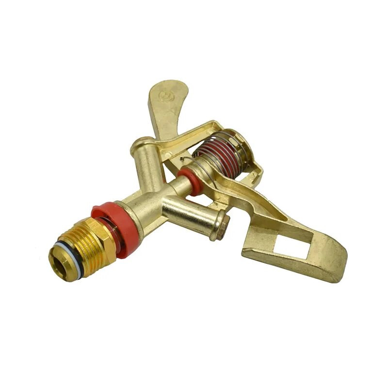 1/2 3/4 inča muška legura cinka, rotirajuća klackalica, mlaznica za prskanje vode od 360 stupnjeva, prskalica za navodnjavanje vrta, 1 kom.