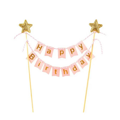 Smiley Cloud Rainbow Cake Topper Decor Sünnipäevatort Baby Shower Tüdruk Ristib Palju õnne sünnipäevaks koogipea pulmatort